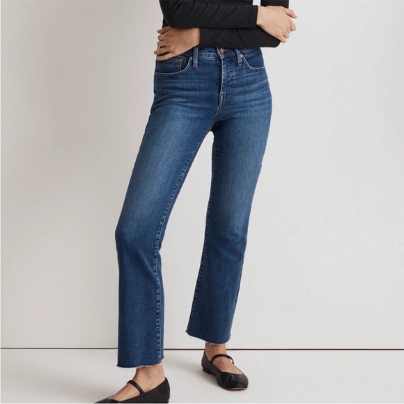 Madewell Mid-Rise Kick Out Jeans size 26 - Picture 1 of 6